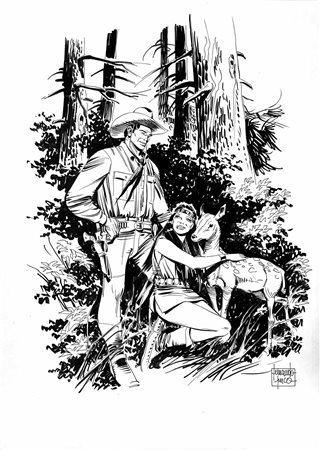 Fernando Fusco (1929-2015), Tex e Lilyth 