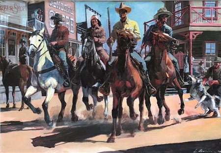 Luca Vannini (1961), Tex e Pards 