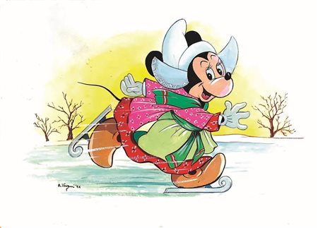 Ambrogio Vergani, Minnie e Pippo Pattinatori 