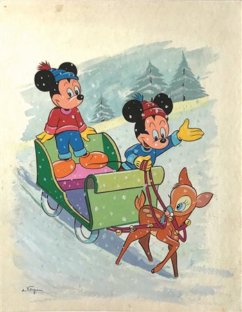 Ambrogio Vergani, Tip e Tap sulla Slitta 