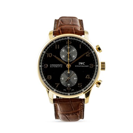 IWC - Portoguese Chronograph, oro rosa, 40 mm, 2005.