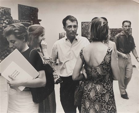 Ugo Mulas (1928-1973), Tancredi Parmeggiani alla Biennale di Venezia, 1964