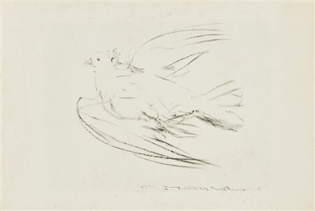 PICASSO PABLO (1881 - 1973) - La colombe volante II.