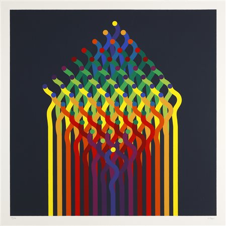 LE PARC JULIO  (n. 1928) - Surface couleur.