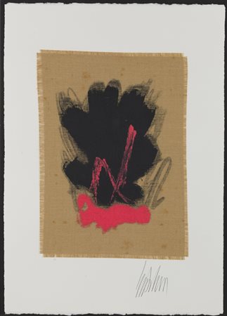 EMBLEMA SALVATORE (1929 - 2006) - Rosso vesuviano.