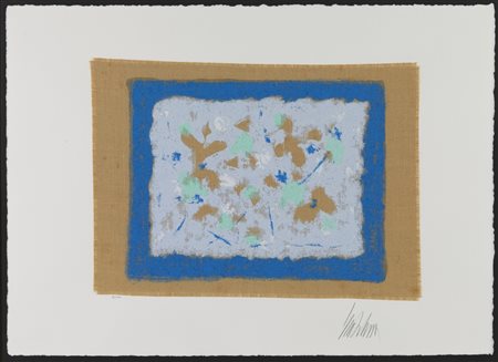 EMBLEMA SALVATORE (1929 - 2006) - Fiori del vesuvio.