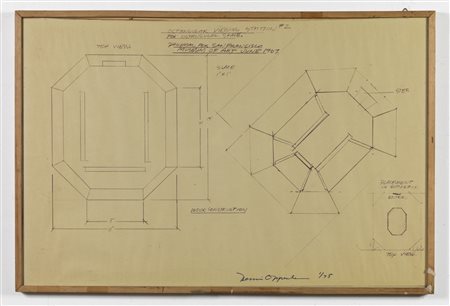 OPPENHEIM DENNIS (1938 - 2011) - Octangular Viewing station #2.