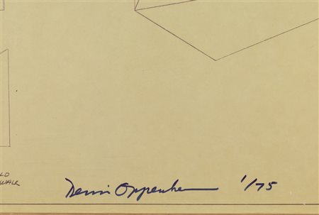 OPPENHEIM DENNIS (1938 - 2011) - Scale for figures.