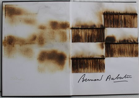 AUBERTIN BERNARD (1934 - 2015) - Livré Brulé Rosenberg.