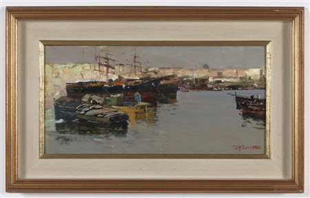 BRIANTE EZELINO (1901 - 1971) - Marina.