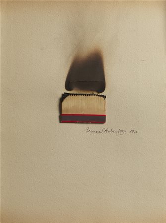 AUBERTIN BERNARD (1934 - 2015) - Dessin de feu.