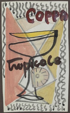 LAZZARI BICE (1900 - 1981) - Coppa tropicale.