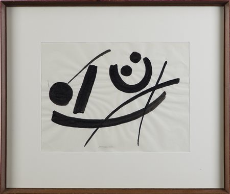 MUNARI BRUNO (1907 - 1998) - Simultaneità degli opposti.