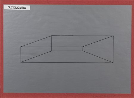 COLOMBO GIANNI (1937 - 1993) - Senza titolo.