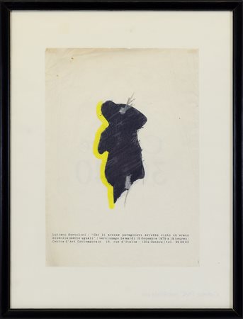 BARTOLINI LUCIANO (1948 - 1994) - Chi li avesse paragonati avrebbe visto che erano essenzialmente uguali. 
.