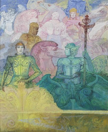 DE ROSA RAFFAELE  (n. 1940) - Figura.