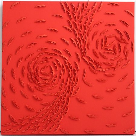 GUSMAROLI RICCARDO (n. 1963) - Vortice rosso.