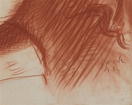 GAROUSTE GERARD (n. 1946) - La venus et le pendu.