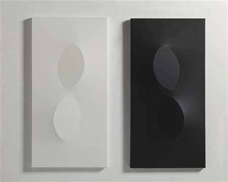 ROMANO LELI (n. 1957) - Dittico. Senza titolo.