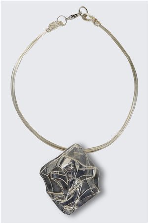 GHIOTTI MASSIMO (n. 1938) - Collier scultura .