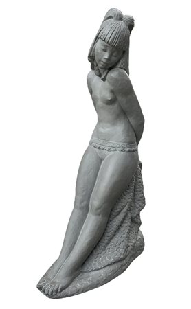 Lladr&ograve;, Statua in terracotta raffigurante &ldquo;Esclava&rdquo;....