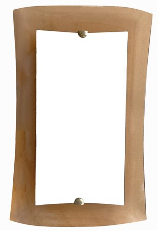 Fontana arte, disegno di Max Ingrand. Anni ‘60. Specchiera in vetro curvato...