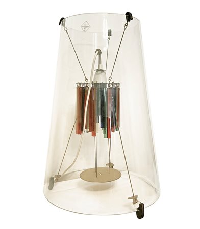 Produzione Barovier e Toso, disegno Umberto Riva, lampada da tavolo. Anni...