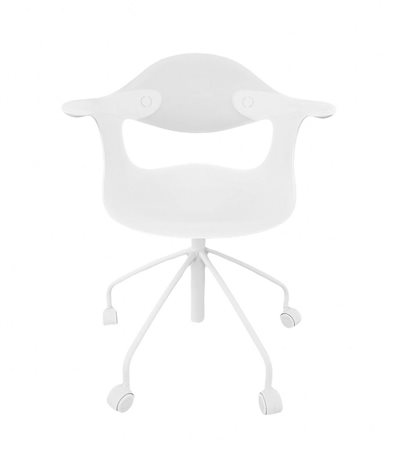 Produzione Driade, Sedia in plastica modello Leaf, disegno Ross LoveGrove....