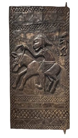 Porta finestra, Dogon, Mali, prima metà XX secolo. H cm 114. Larghezza cm 54