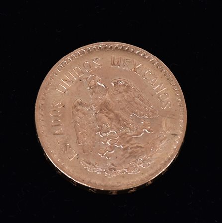 MONETA MESSICANA DA 10 PESOS IN ORO 10 pesos conio 1959 IL PRESENTE LOTTO E'...