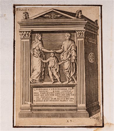 Giovanni Georgi (ca. 1617 - ca. 1656), Monumento funerario romano XVII secolo...