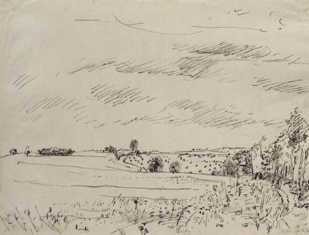 Georges Arnulf (Monaco, 1921 - 1997) L'ile de France, 1947 China su carta,...