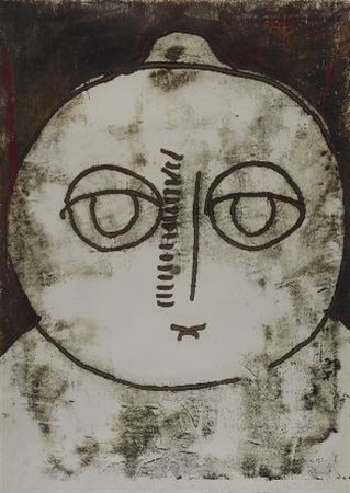 Venturino Venturi (Loro Ciuffenna, 1918 - 2002) La madre, 1971 Disegno a olio...