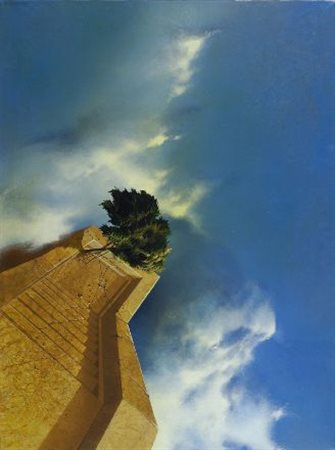 Raffaello Ossola (Locarno, 1954) Discesa alla luce, 2003 Olio su tela, cm....