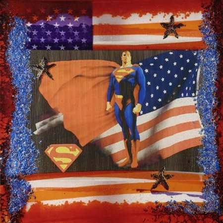 Omar Ronda (Biella, 1947) American Frozen, 2006 Materie plastiche, cm. 50x50...