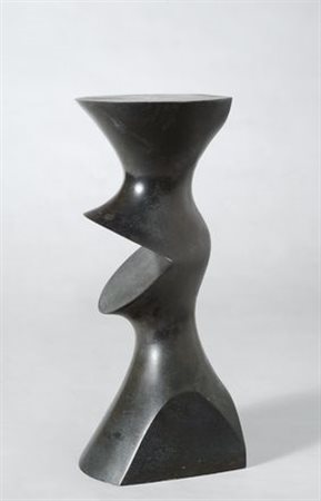 Agostino Bonalumi (Vimercate, 1935) Senza titolo Bronzo, cm. 32x11x14; pezzo...