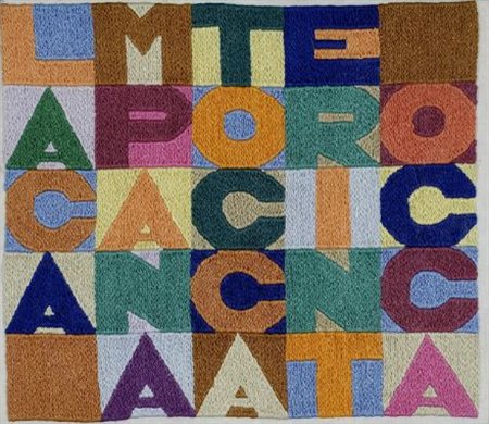 Alighiero Boetti (Torino, 1940 - Roma, 1994) La campana tocca e rintocca,...