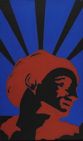 Tano Festa (Roma, 1938 - 1988) Da Michelangelo, 1975 Acrilico su tela, cm....