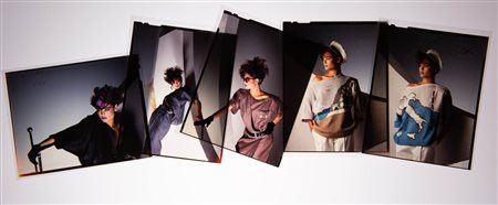 Albert Watson (Edinburgo, 1942) per catalogo Byblos - 5 lastre fotografiche, cm 10x12,5