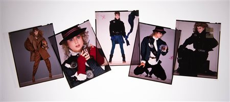 Albert Watson (Edinburgo, 1942) per catalogo Byblos 1982/1983 - 5 lastre fotografiche, cm 10x13