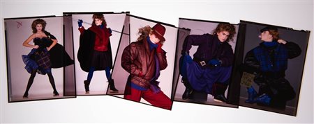 Albert Watson (Edinburgo, 1942) per catalogo Byblos 1982/1983 - 5 lastre fotografiche, cm 10x13