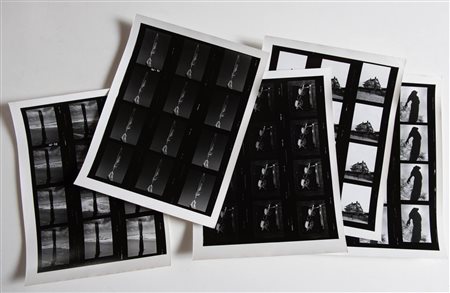 Albert Watson (Edinburgo, 1942) per catalogo Byblos A/I 1989/90 - 5 provini stampati su carta B/N,