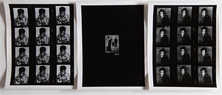 Albert Watson (Edinburgo, 1942) per catalogo Byblos P/E 1990 - 3 provini stampati su carta B/N, il