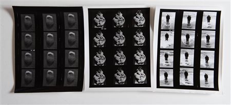 Albert Watson (Edinburgo, 1942) per catalogo Byblos P/E 1990 - 3 provini stampati su carta B/N, il