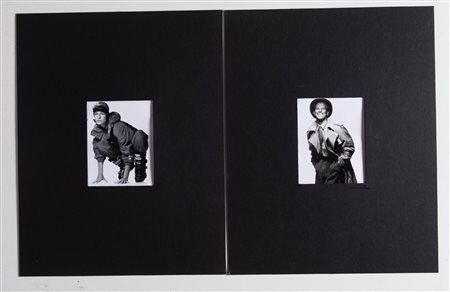 Albert Watson (Edinburgo, 1942) per catalogo Belfe - 2 Polaroid B/N su cartone, cm 10x13