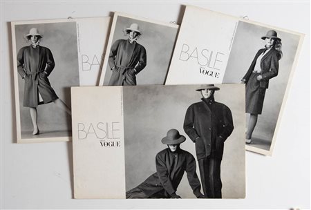 Irving Penn (Plainfield, 1917 - New York, 2009) per campagna Basile - 4 cartonati, cm 45x30 max