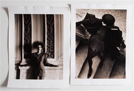 Cheryl Koralik (XX secolo) per catalogo Mimmina A/I 1986/87 - 2 stampe fotografiche a colori, cm