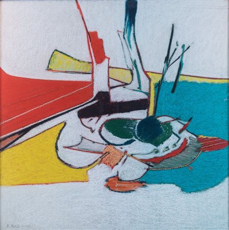 BRUNO PINTO (Roma 1935 - Sasso Marconi 2018) "Natura morta", 1974. Tecnica...