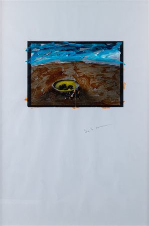 MARIO SCHIFANO (Homs 1934 – Roma 1998) “Senza titolo”, seconda metà anni ’70....