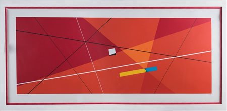 LUIGI VERONESI (Milano 1908 - 1998) "Senza titolo", 1943-1989. Litografia a...